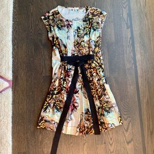 Super fun colorful mini dress